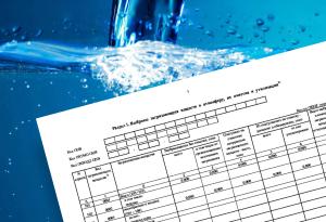 Разработка статистического отчета 2-ТП «Водхоз»